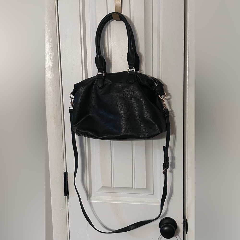A new day Black Satchel